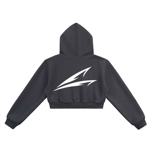 Essential Cropped Hoodie