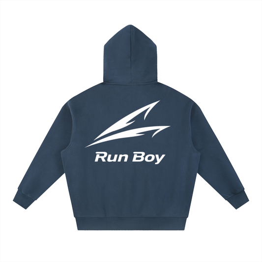 Essential Oversized Boxy Fit Fleece Hoodie